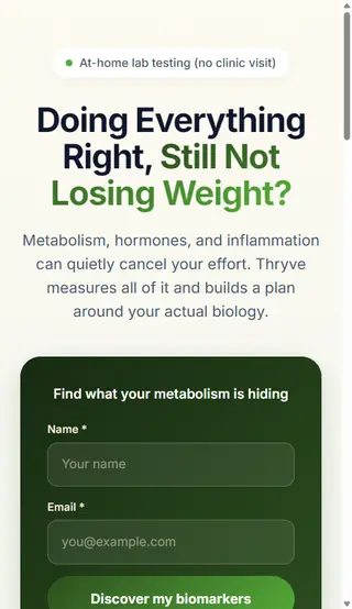 Can't lose weight