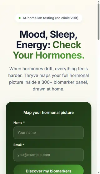 Hormones off
